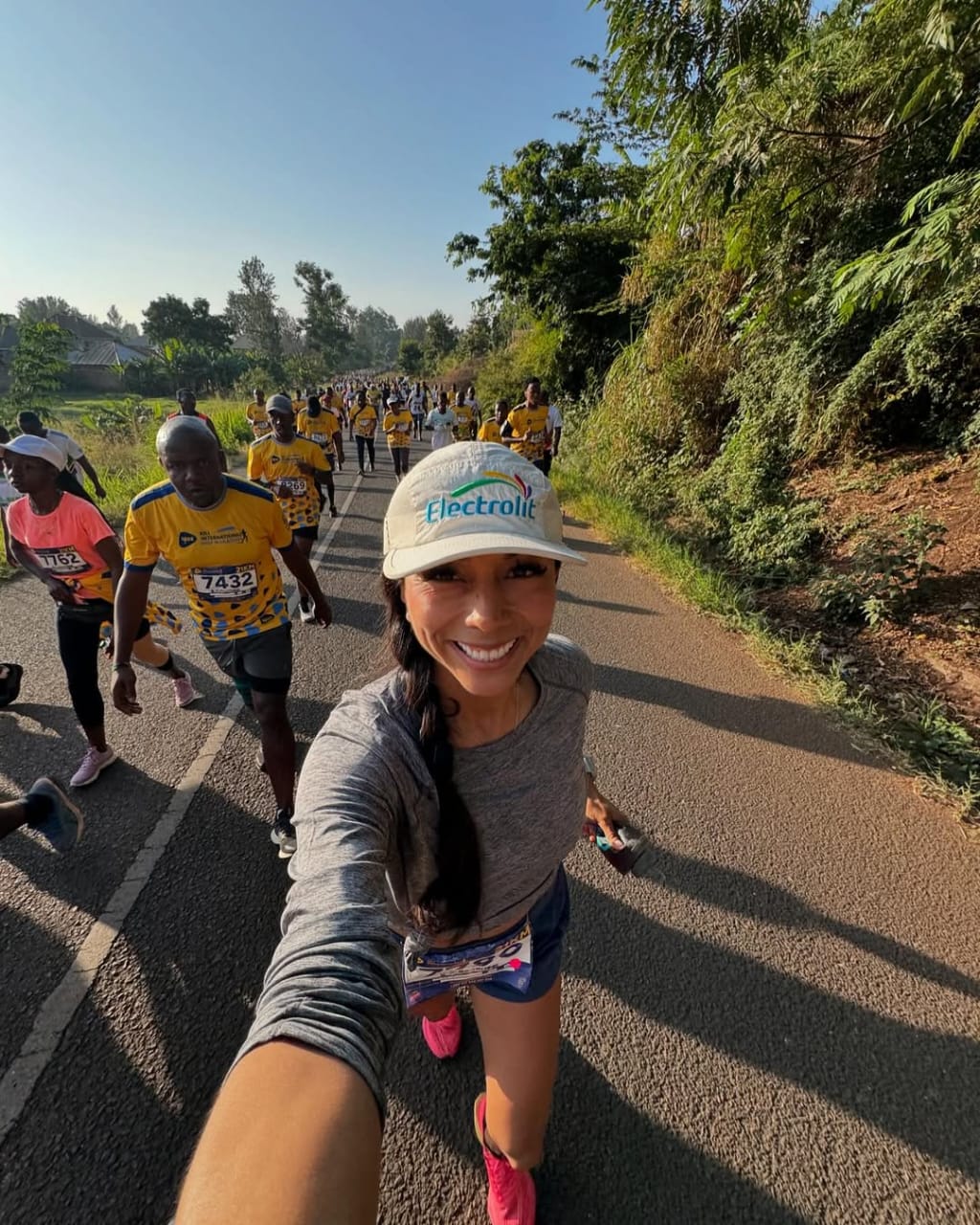 Running beneath Kilimanjaro